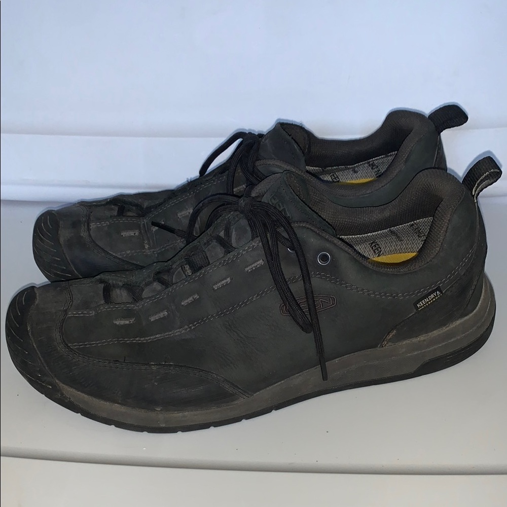 Keen Dry Waterproof Black Suede Sneakers Shoes Men’s Size 12